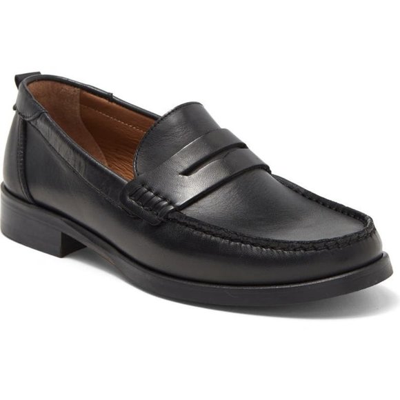 Ted Baker London 13M BLACK Alffie Leather Saddle Loafer. Made in Italy. $259 - Picture 1 of 6